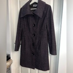 10 - Novelti - Dress Coat Jacket - Heather Purple